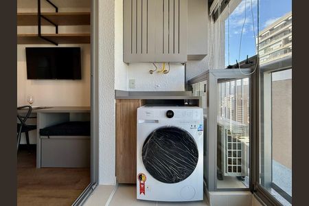 Studio para alugar com 29m², 1 quarto e sem vaga Studio para alugar com 29m², 1 quarto e sem vagaÁrea de Serviço