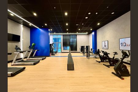 Studio para alugar com 29m², 1 quarto e sem vaga Studio para alugar com 29m², 1 quarto e sem vagaAcademia