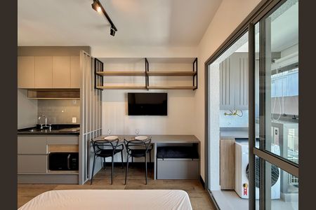 Studio para alugar com 29m², 1 quarto e sem vaga Studio para alugar com 29m², 1 quarto e sem vagaQuarto