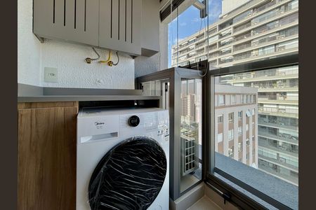 Studio para alugar com 29m², 1 quarto e sem vaga Studio para alugar com 29m², 1 quarto e sem vagaÁrea de Serviço