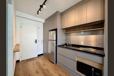 Studio para alugar com 29m², 1 quarto e sem vaga Studio para alugar com 29m², 1 quarto e sem vagaCozinha