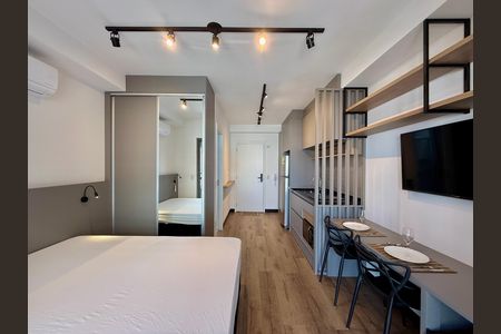 Studio para alugar com 29m², 1 quarto e sem vaga Studio para alugar com 29m², 1 quarto e sem vagaQuarto
