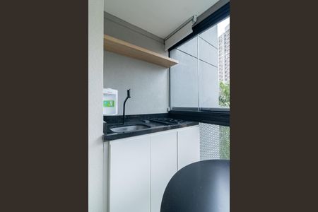 Studio para alugar com 30m², 1 quarto e 1 vaga Studio para alugar com 30m², 1 quarto e 1 vagaVaranda