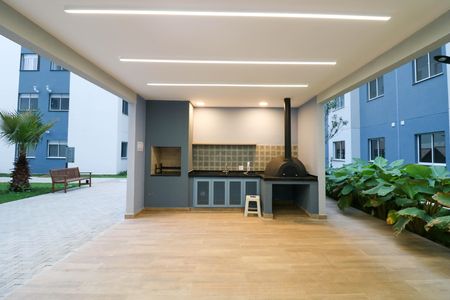 Área comum - Churrasqueira de apartamento à venda com 2 quartos, 38m² em Jardim São Luís, São Paulo