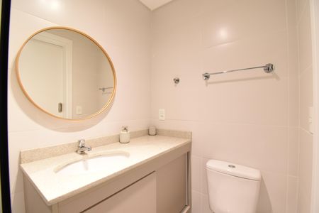 Studio para alugar com 30m², 1 quarto e sem vagaBanheiro do Studio