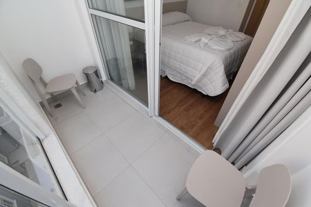 Studio para alugar com 30m², 1 quarto e sem vagaSacada do Studio