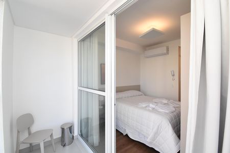 Studio para alugar com 30m², 1 quarto e sem vagaSacada do Studio