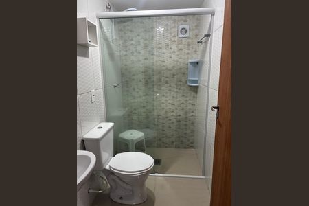 Banheiro de kitnet/studio para alugar com 1 quarto, 18m² em Campinas, São José