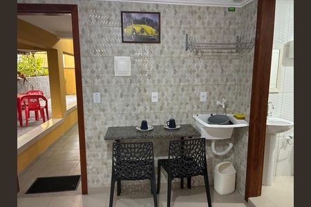 Cozinha de kitnet/studio para alugar com 1 quarto, 18m² em Campinas, São José