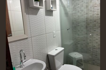 Banheiro de kitnet/studio para alugar com 1 quarto, 18m² em Campinas, São José