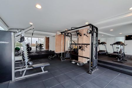 Apartamento para alugar com 65m², 2 quartos e 2 vagas Apartamento para alugar com 65m², 2 quartos e 2 vagasÁrea comum - Academia