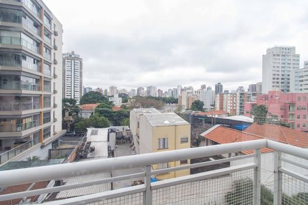 Varanda da Sala de apartamento para alugar com 1 quarto, 54m² em Vila Mariana, São Paulo