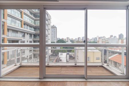 Varanda da Sala de apartamento para alugar com 1 quarto, 54m² em Vila Mariana, São Paulo
