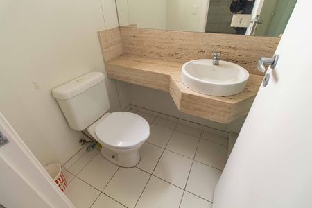 Banheiro da Suíte de apartamento para alugar com 1 quarto, 54m² em Vila Mariana, São Paulo