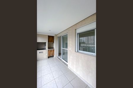 Varanda da Sala de apartamento para alugar com 3 quartos, 128m² em Várzea da Barra Funda, São Paulo