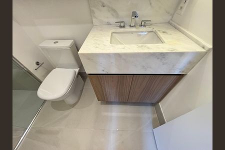 Apartamento para alugar com 35m², 1 quarto e 1 vaga Apartamento para alugar com 35m², 1 quarto e 1 vagaBanheiro da Suíte