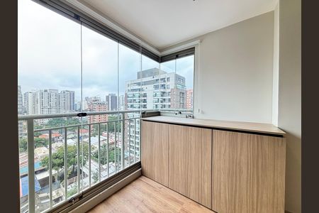 Apartamento para alugar com 35m², 1 quarto e 1 vaga Apartamento para alugar com 35m², 1 quarto e 1 vagaVaranda