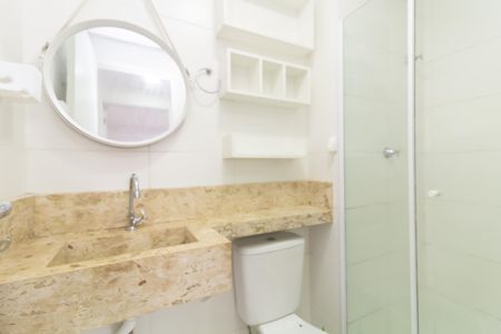 Apartamento para alugar com 32m², 2 quartos e sem vaga Apartamento para alugar com 32m², 2 quartos e sem vagaBanheiro