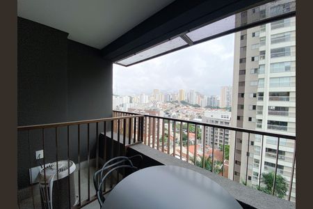 Studio para alugar com 26m², 1 quarto e sem vaga Studio para alugar com 26m², 1 quarto e sem vagaVaranda