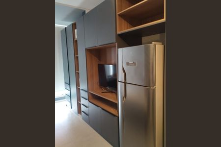 Cozinha de kitnet/studio à venda com 1 quarto, 24m² em Perdizes, São Paulo