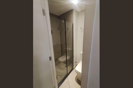 Banheiro  de kitnet/studio à venda com 1 quarto, 24m² em Perdizes, São Paulo