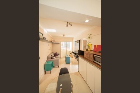 Sala de apartamento para alugar com 1 quarto, 40m² em Vila Clementino, São Paulo