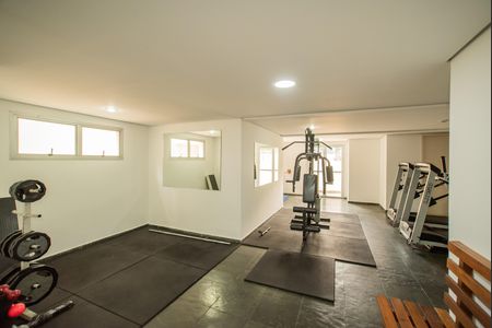 Apartamento para alugar com 41m², 1 quarto e 1 vaga Apartamento para alugar com 41m², 1 quarto e 1 vagaÁrea comum - Academia