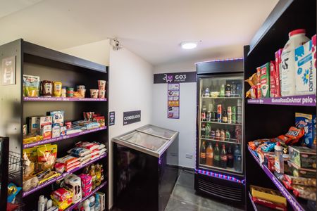 Apartamento para alugar com 41m², 1 quarto e 1 vaga Apartamento para alugar com 41m², 1 quarto e 1 vagaÁrea comum - Mini mercado