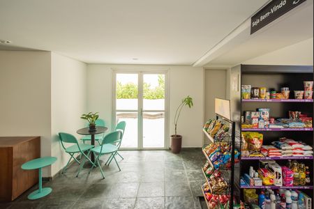 Apartamento para alugar com 41m², 1 quarto e 1 vaga Apartamento para alugar com 41m², 1 quarto e 1 vagaÁrea comum - Salão de festas/Mini mercado