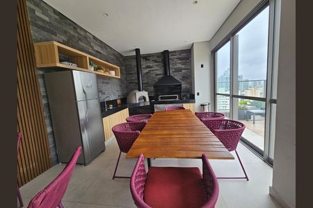 Apartamento para alugar com 25m², 1 quarto e sem vaga Apartamento para alugar com 25m², 1 quarto e sem vagaÁrea comum - Churrasqueira