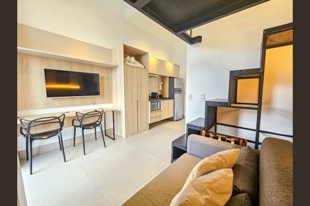 Apartamento para alugar com 25m², 1 quarto e sem vaga