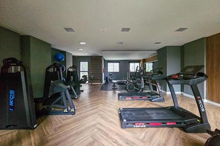 Studio para alugar com 35m², 2 quartos e sem vaga Studio para alugar com 35m², 2 quartos e sem vagaAcademia