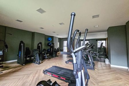 Studio para alugar com 35m², 2 quartos e sem vaga Studio para alugar com 35m², 2 quartos e sem vagaAcademia