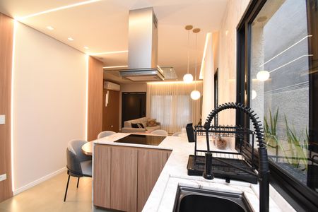 Casa de condomínio para alugar com 151m², 3 quartos e 2 vagasSala/Cozinha