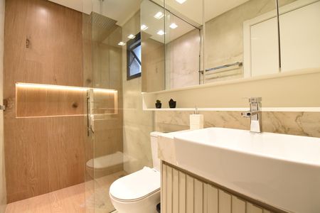 Casa de condomínio para alugar com 151m², 3 quartos e 2 vagasBanheiro 2