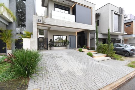 Casa de condomínio para alugar com 151m², 3 quartos e 2 vagasFachada
