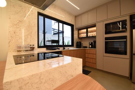 Casa de condomínio para alugar com 151m², 3 quartos e 2 vagasSala/Cozinha