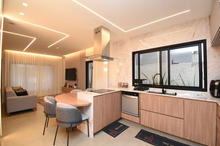 Casa de condomínio para alugar com 151m², 3 quartos e 2 vagasSala/Cozinha