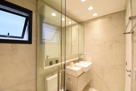 Casa de condomínio para alugar com 151m², 3 quartos e 2 vagasBanheiro 2