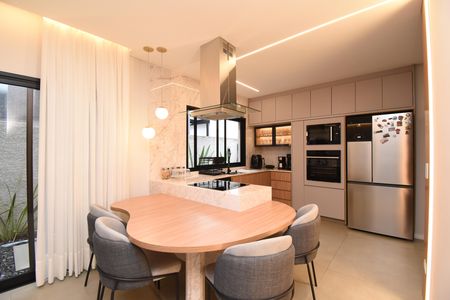 Casa de condomínio para alugar com 151m², 3 quartos e 2 vagasSala/Cozinha