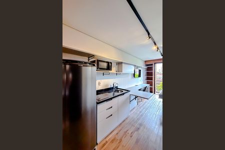 Studio para alugar com 25m², 1 quarto e sem vaga Studio para alugar com 25m², 1 quarto e sem vagaCozinha