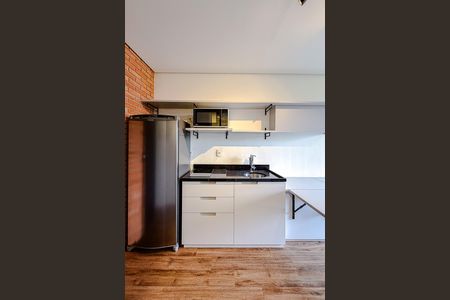 Studio para alugar com 25m², 1 quarto e sem vaga Studio para alugar com 25m², 1 quarto e sem vagaCozinha