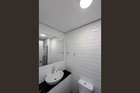 Studio para alugar com 25m², 1 quarto e sem vaga Studio para alugar com 25m², 1 quarto e sem vagaBanheiro
