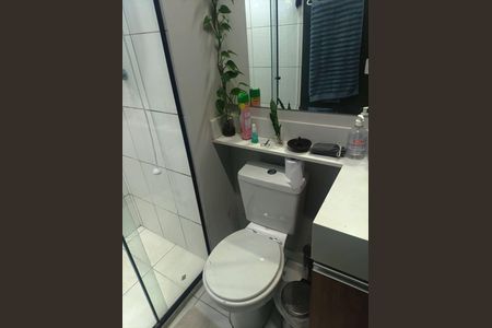 Banheiro de apartamento para alugar com 1 quarto, 27m² em Vila Butantã, São Paulo