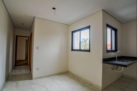 Sala de apartamento à venda com 2 quartos, 78m² em Jardim das Maravilhas, Santo André