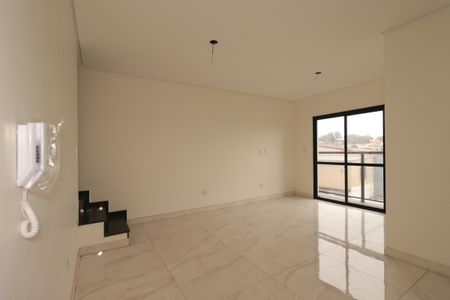 Sala de apartamento à venda com 2 quartos, 98m² em Jardim das Maravilhas, Santo André