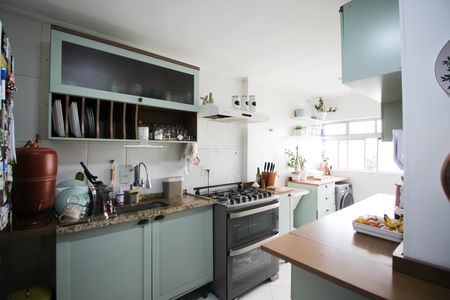 Cozinha de apartamento para alugar com 2 quartos, 83m² em Indianópolis, São Paulo