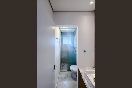Banheiro de kitnet/studio para alugar com 1 quarto, 39m² em Ipiranga, São Paulo