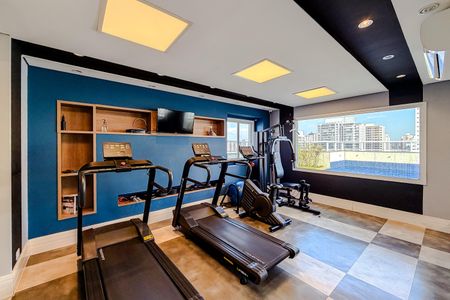 Área comum - Academia de kitnet/studio para alugar com 1 quarto, 39m² em Ipiranga, São Paulo