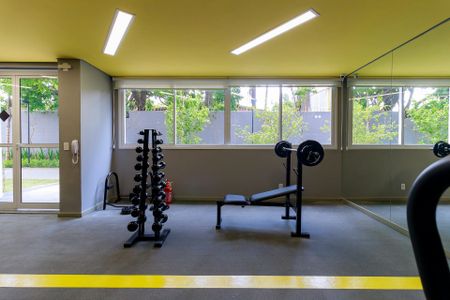 Apartamento para alugar com 34m², 2 quartos e sem vaga Apartamento para alugar com 34m², 2 quartos e sem vagaAcademia
